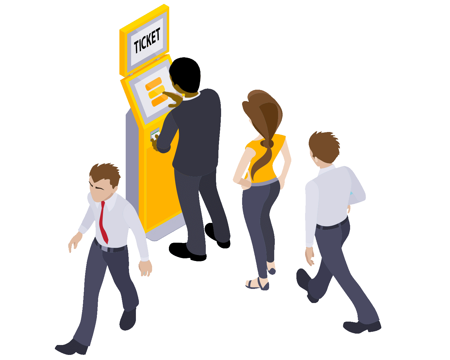 Surveillance du temps passé dans les files d’attente